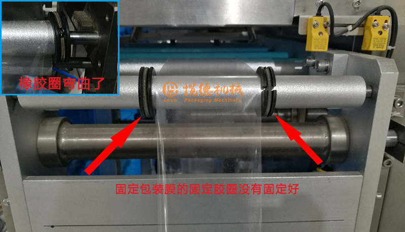 橡膠圈出現彎曲變形 橡膠圈出現彎曲變形