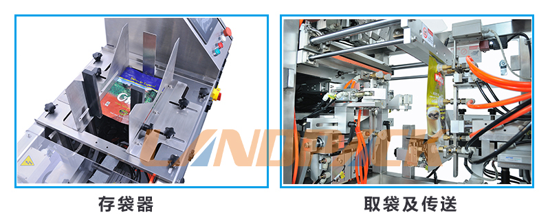 存袋器,取袋和傳送 存袋器,取袋和傳送