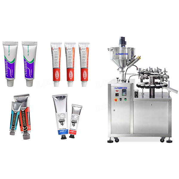 藥膏灌裝鋁管折尾機(jī)